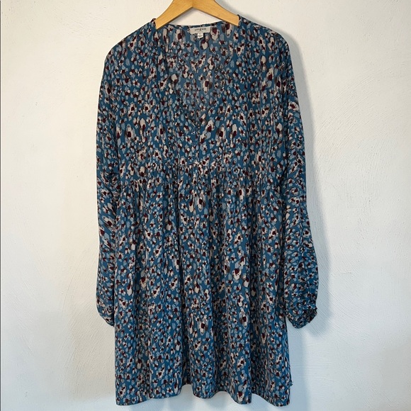 Umgee Dresses & Skirts - Umgee Baby Doll Midi Patterned Dress with Pockets.